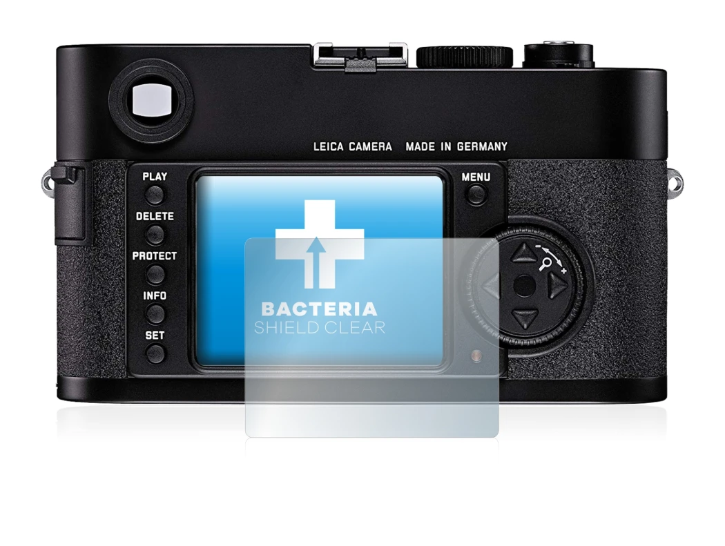 Imagen del dispositivo Leica M8 con una amplia variedad de protectores de pantalla.