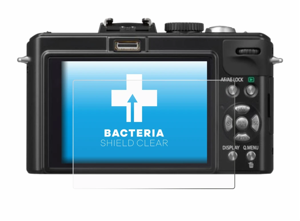 Imagen del dispositivo Panasonic Lumix DMC-LX5 con una amplia variedad de protectores de pantalla.