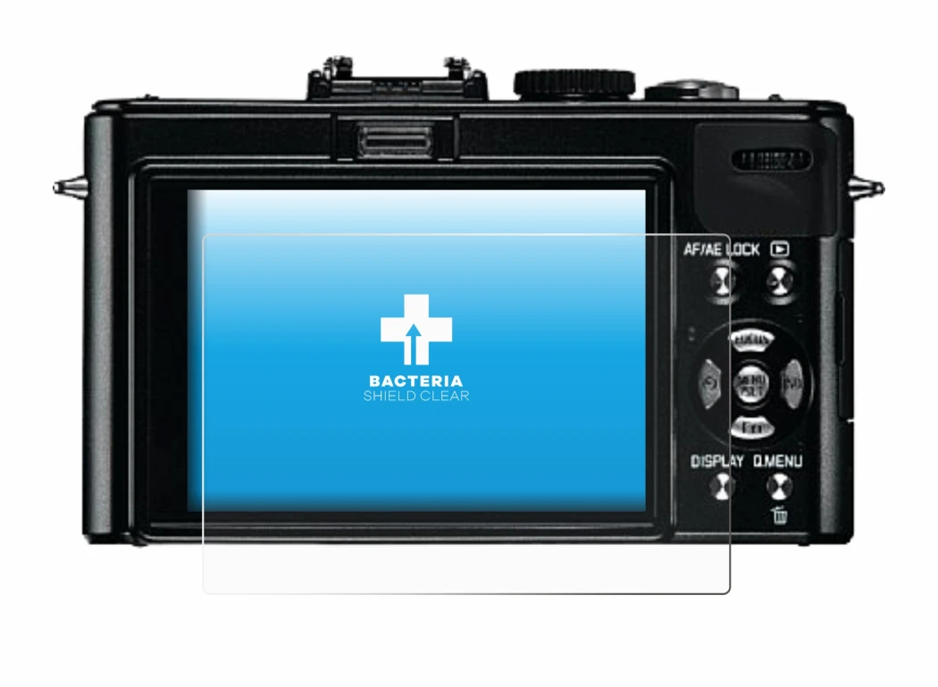 Imagen del dispositivo Leica D-Lux 5 con una amplia variedad de protectores de pantalla.