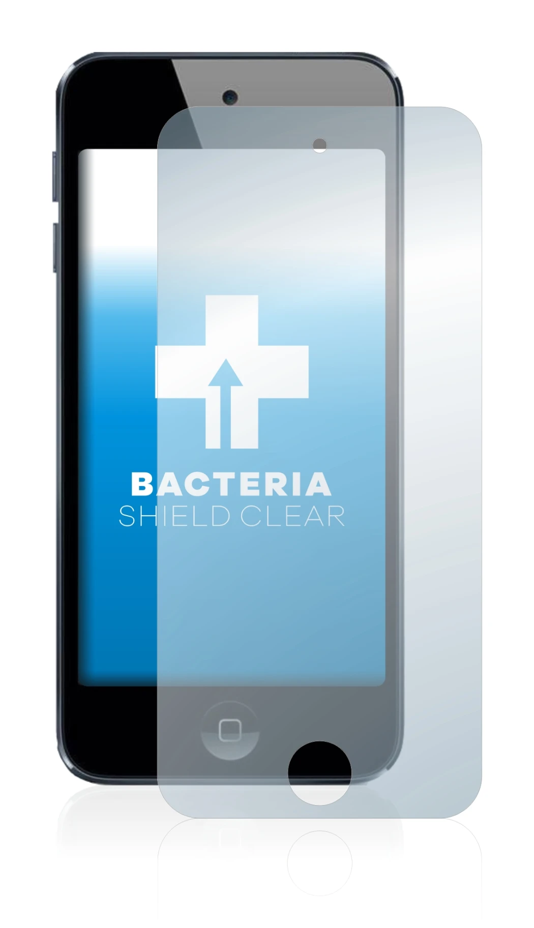 Imagen del dispositivo Apple iPod Touch (5a. Gen.) con una amplia variedad de protectores de pantalla.
