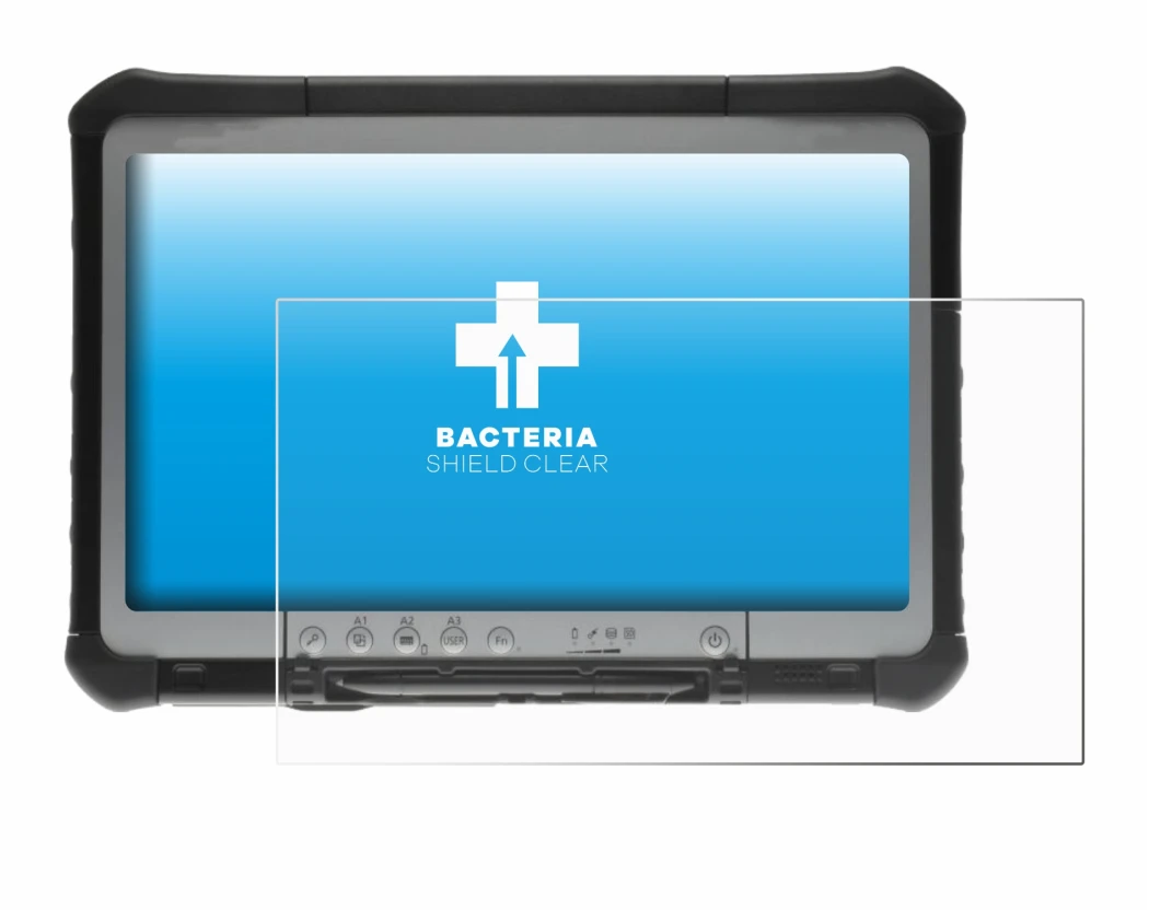Imagen del dispositivo Panasonic Toughbook CF-D1 con una amplia variedad de protectores de pantalla.