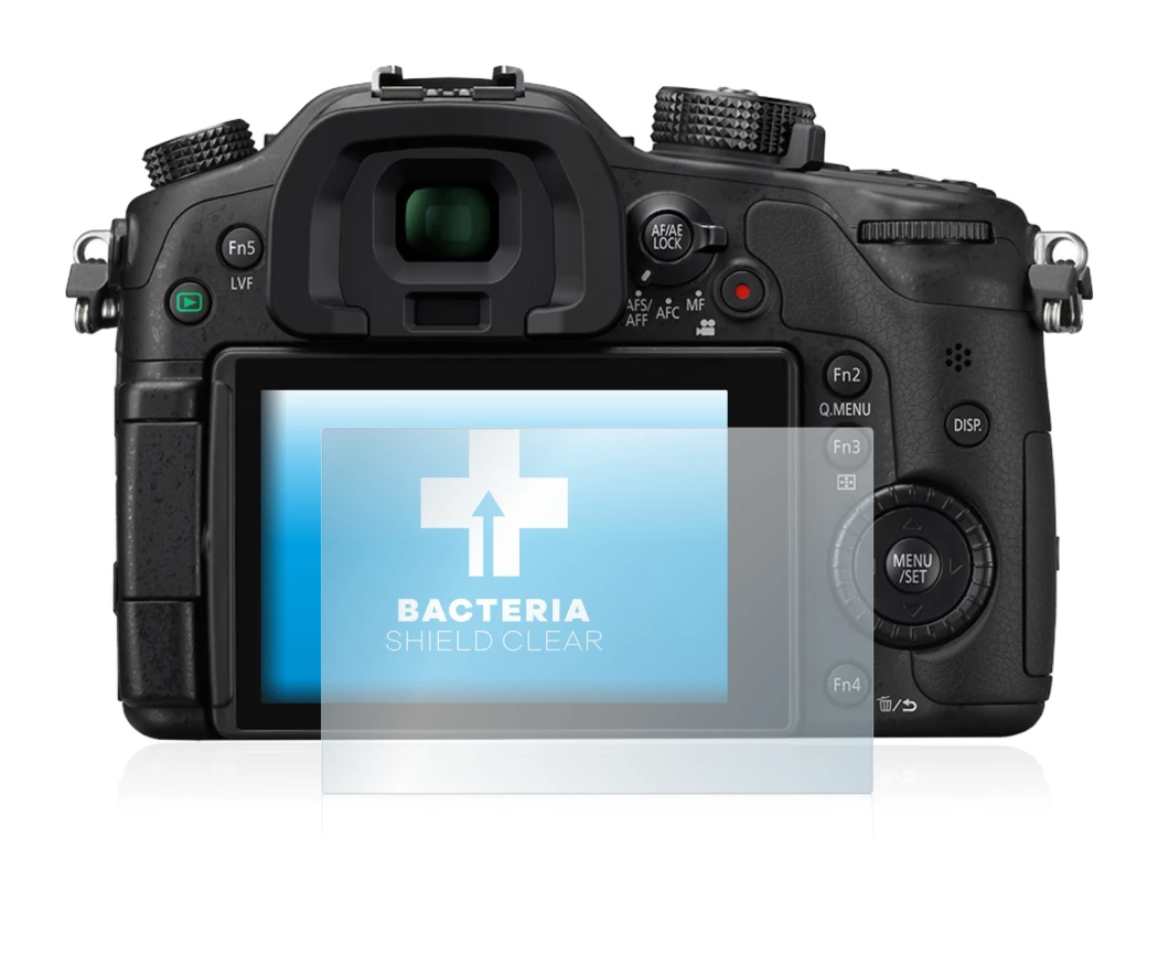 Imagen del dispositivo Panasonic Lumix DMC-GH4 con una amplia variedad de protectores de pantalla.