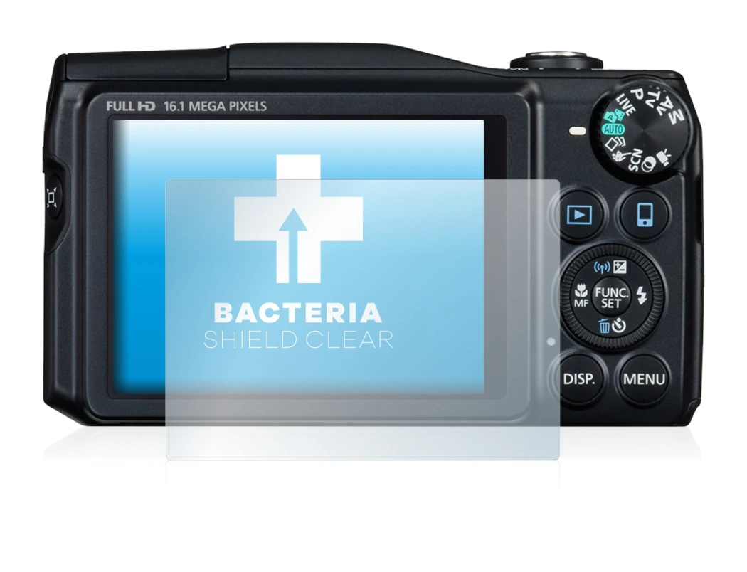 Imagen del dispositivo Canon PowerShot SX700 HS con una amplia variedad de protectores de pantalla.