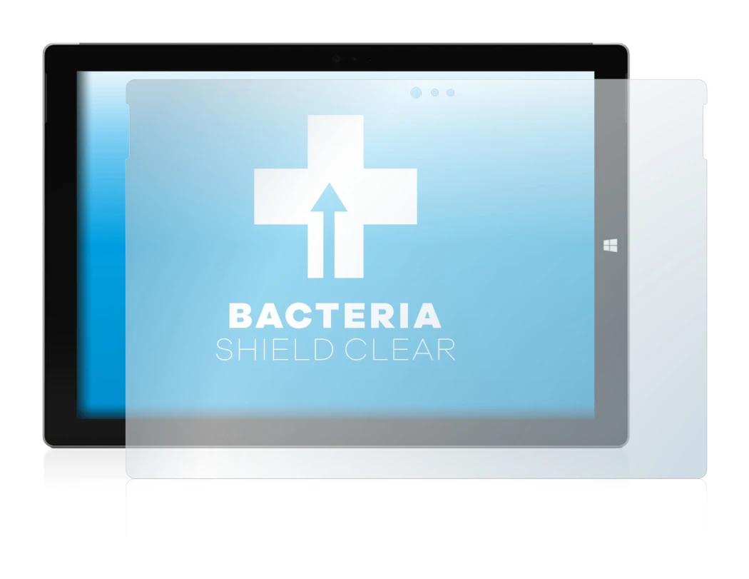 Imagen del dispositivo Microsoft Surface Pro 3 con una amplia variedad de protectores de pantalla.