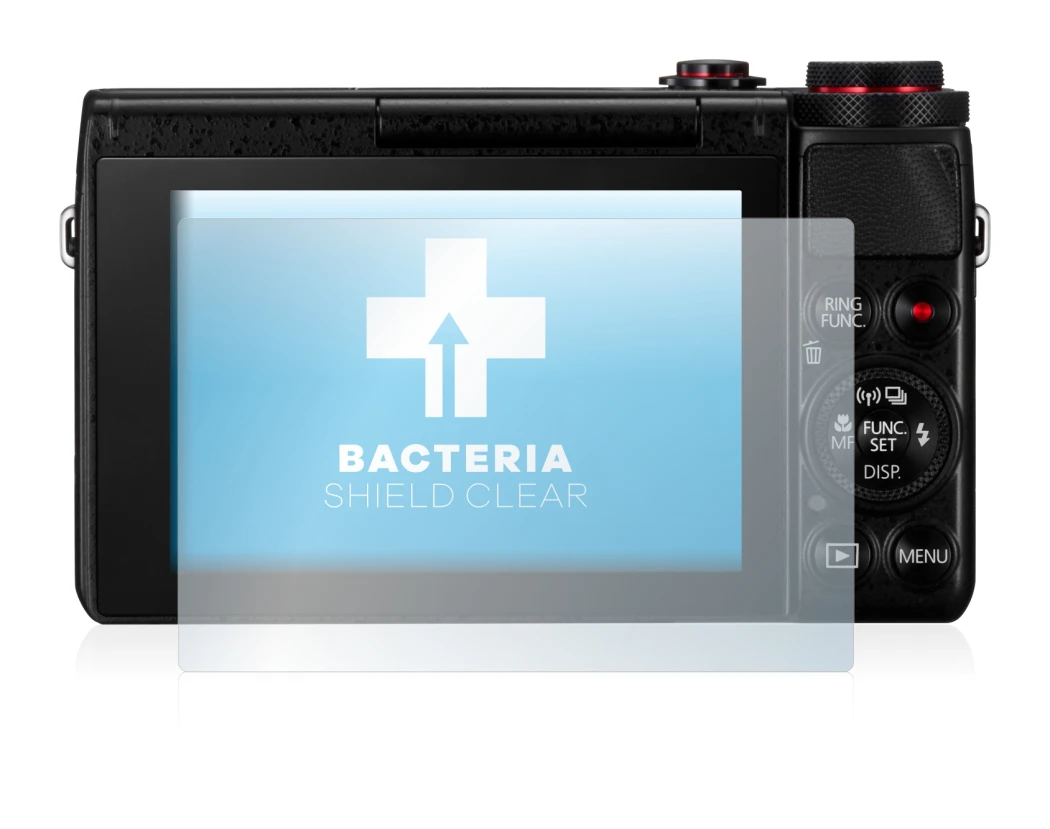 Imagen del dispositivo Canon PowerShot G7 X G7X con una amplia variedad de protectores de pantalla.