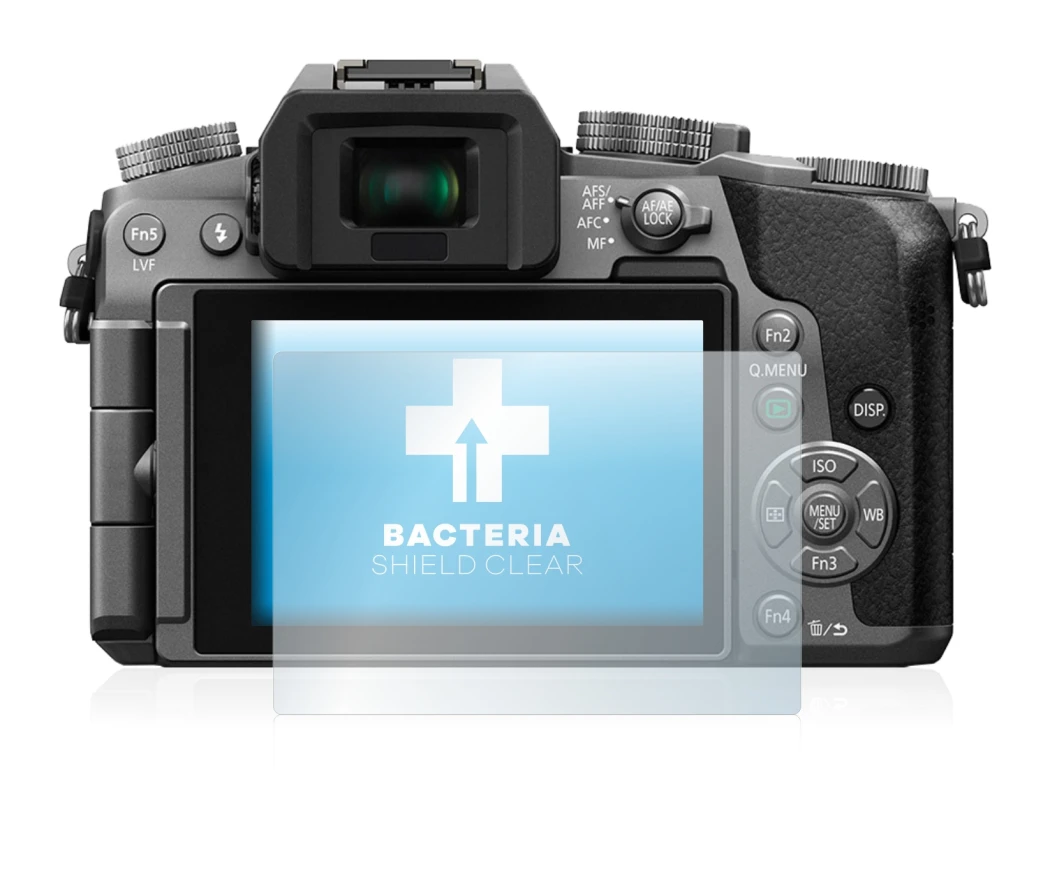 Imagen del dispositivo Panasonic Lumix DMC-G70 con una amplia variedad de protectores de pantalla.