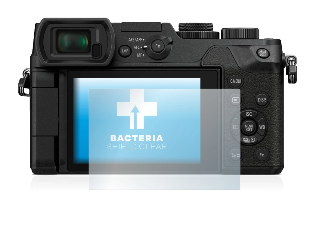 Imagen del dispositivo Panasonic Lumix DMC-GX8 con una amplia variedad de protectores de pantalla.