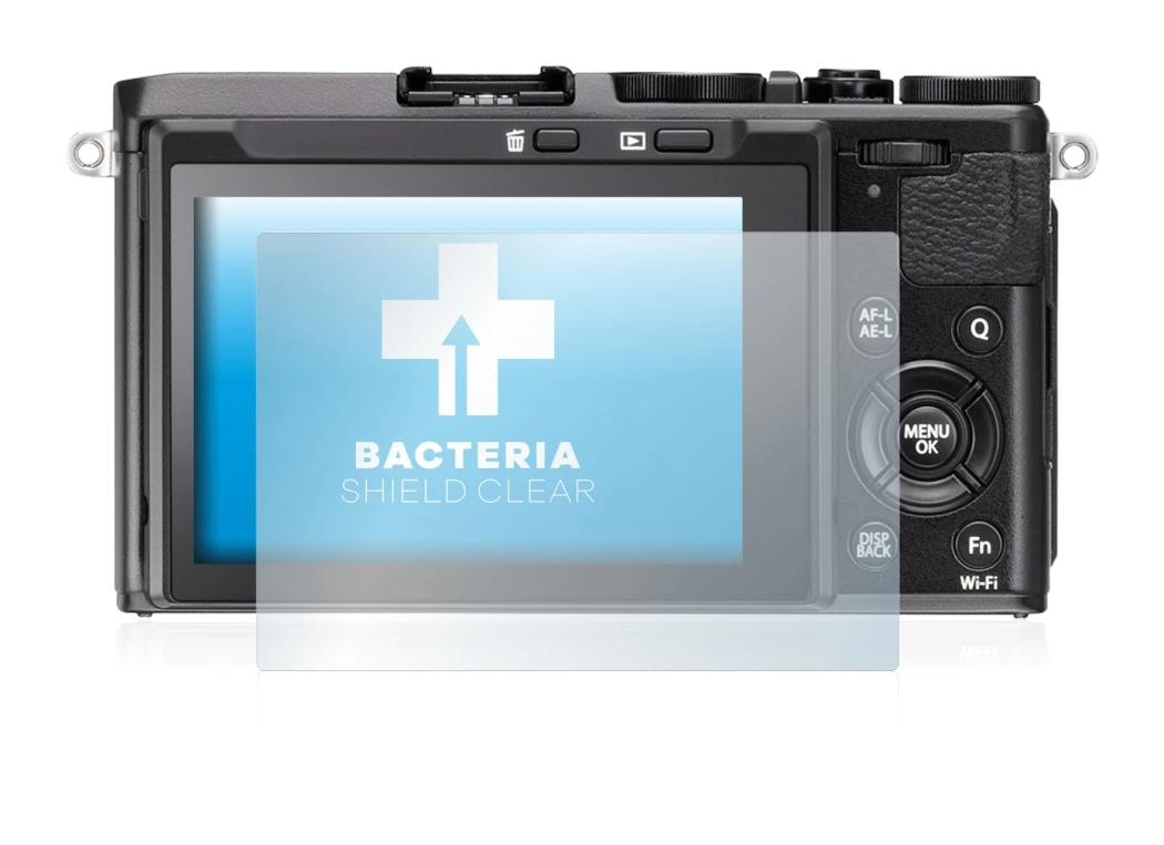 Imagen del dispositivo Fujifilm FinePix X70 con una amplia variedad de protectores de pantalla.