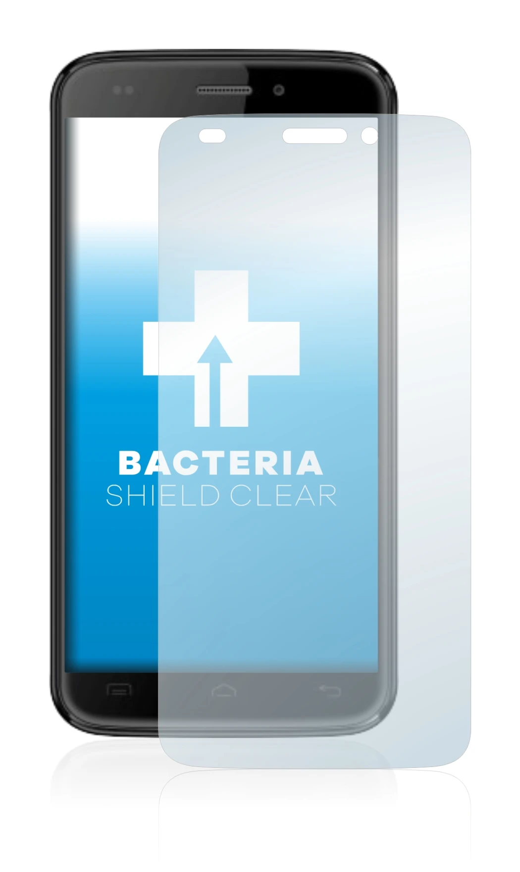 Imagen del dispositivo Doogee DG320 con una amplia variedad de protectores de pantalla.