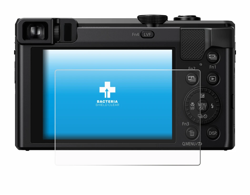 Imagen del dispositivo Panasonic Lumix DMC-TZ80 con una amplia variedad de protectores de pantalla.
