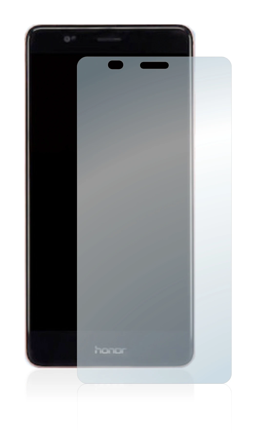 Imagen del dispositivo Honor V8 con una amplia variedad de protectores de pantalla.
