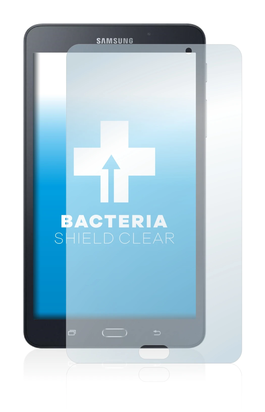 Imagen del dispositivo Samsung Galaxy J Max con una amplia variedad de protectores de pantalla.