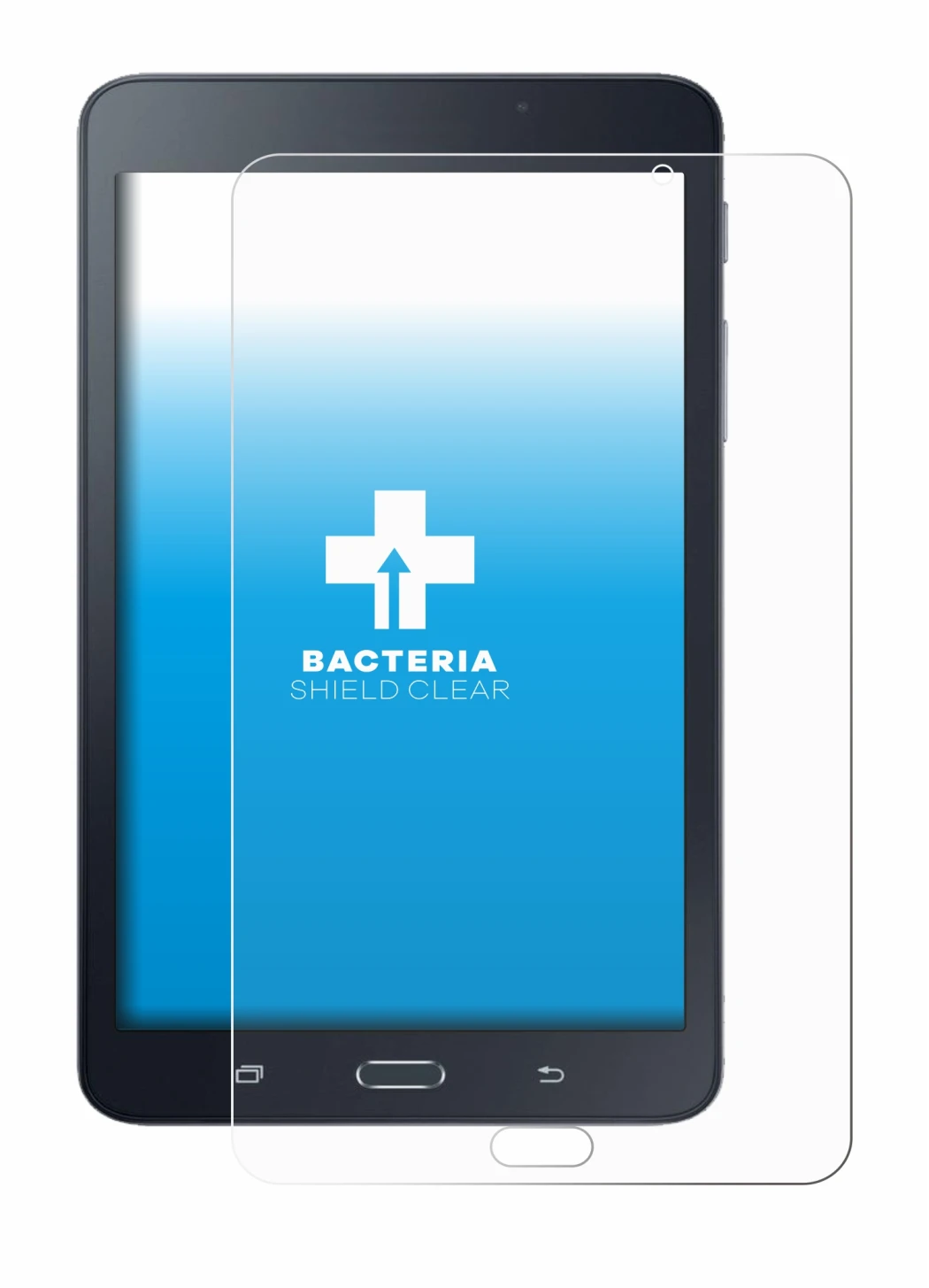 Imagen del dispositivo Samsung Galaxy Tab A6 7.0 con una amplia variedad de protectores de pantalla.