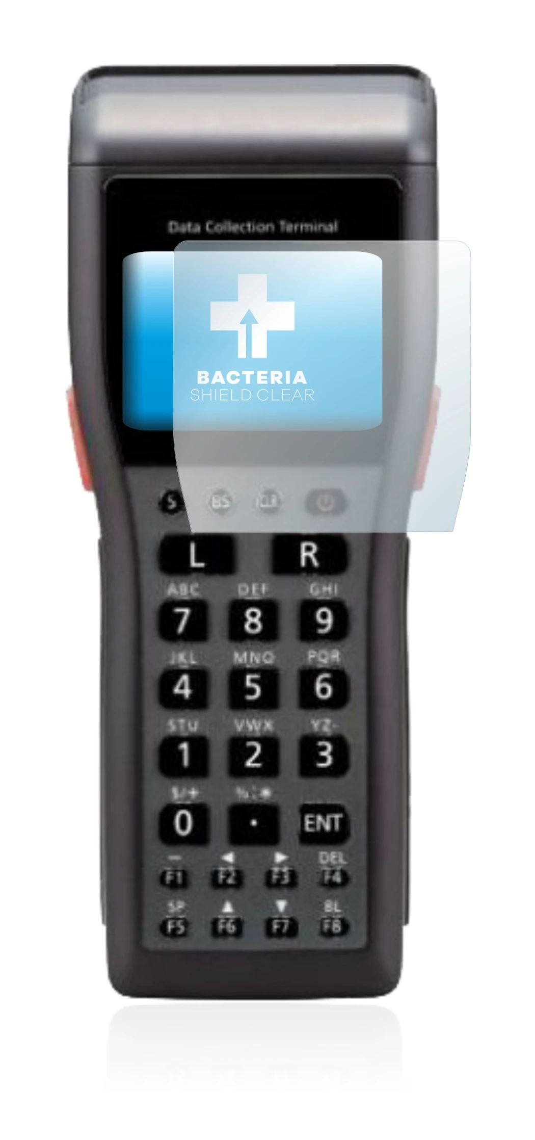 Imagen del dispositivo Casio DT-930 con una amplia variedad de protectores de pantalla.
