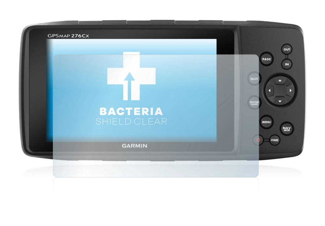 Imagen del dispositivo Garmin 276Cx con una amplia variedad de protectores de pantalla.