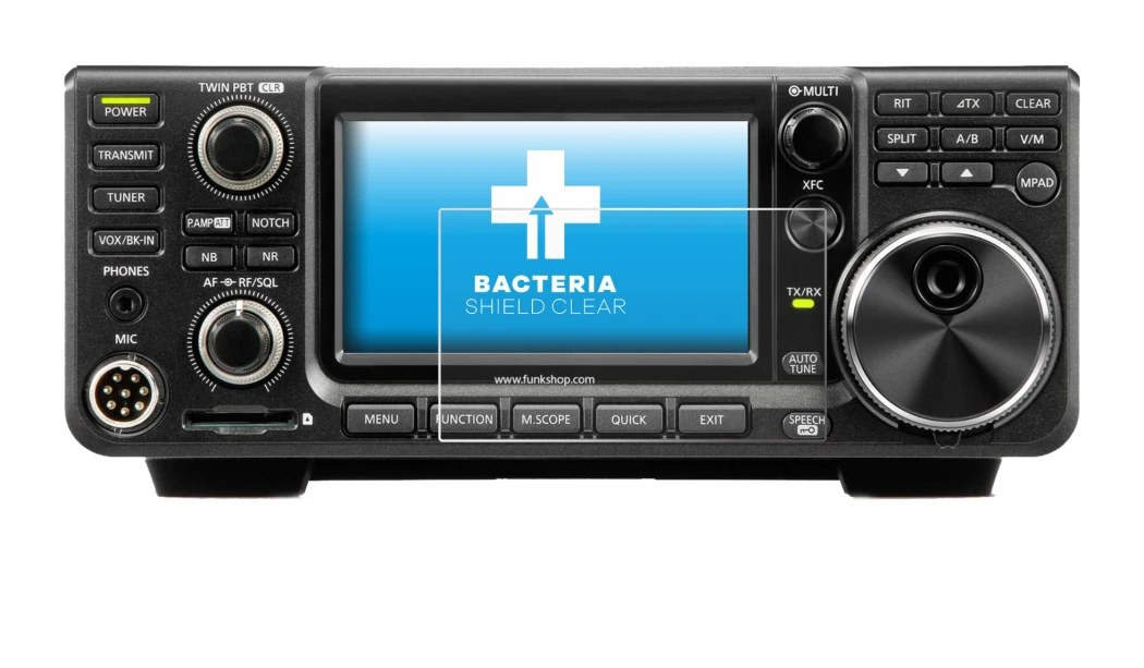 Imagen del dispositivo Icom IC-7300 con una amplia variedad de protectores de pantalla.