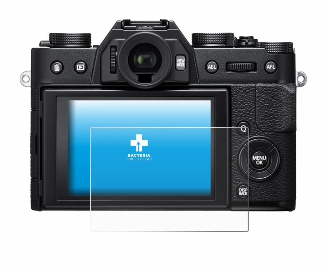 Imagen del dispositivo Fujifilm X-T20 con una amplia variedad de protectores de pantalla.