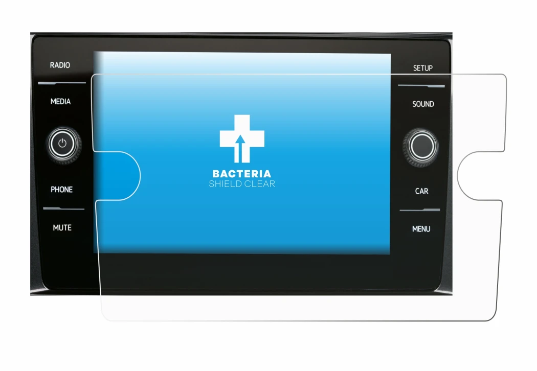 Imagen del dispositivo Volkswagen Composition Media 2017 con una amplia variedad de protectores de pantalla.