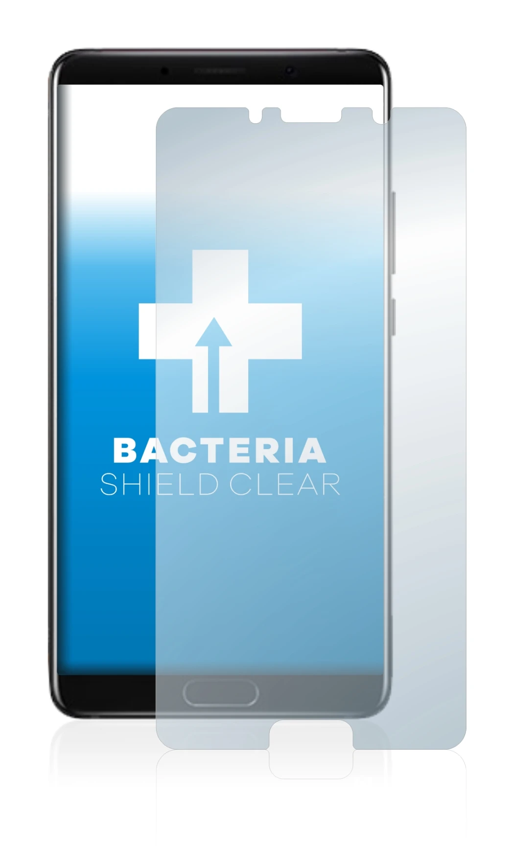 Imagen del dispositivo Huawei Mate 10 con una amplia variedad de protectores de pantalla.