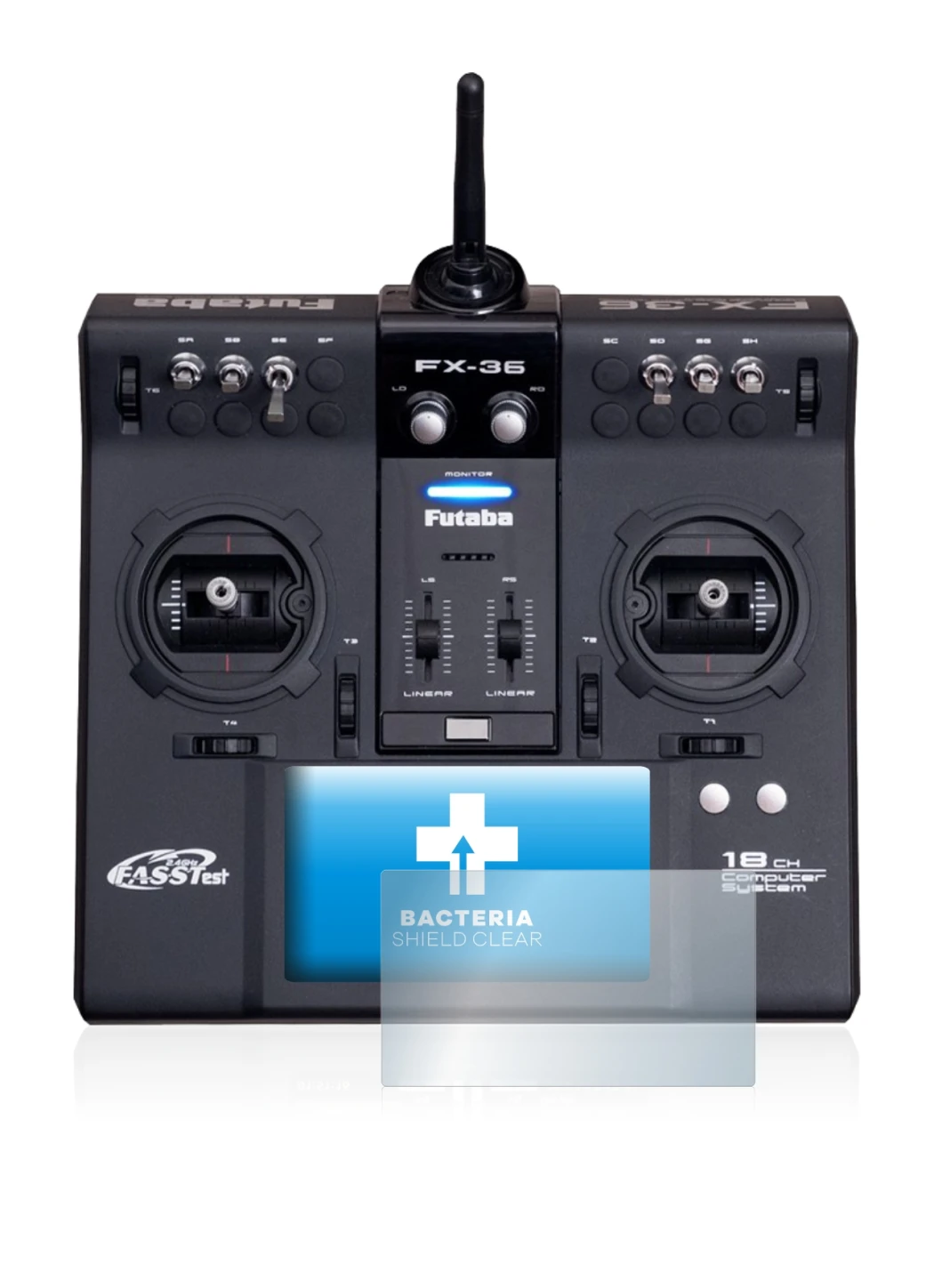Imagen del dispositivo Robbe Futaba FX-36 con una amplia variedad de protectores de pantalla.