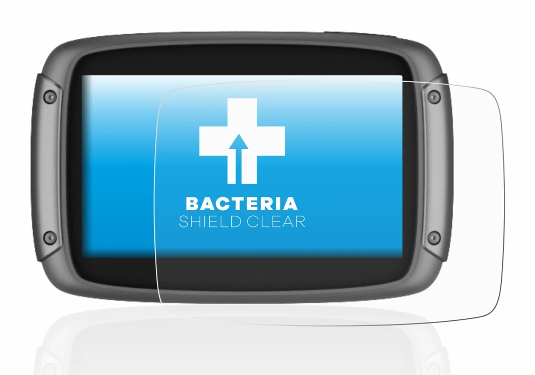 Imagen del dispositivo TomTom Rider 550 con una amplia variedad de protectores de pantalla.