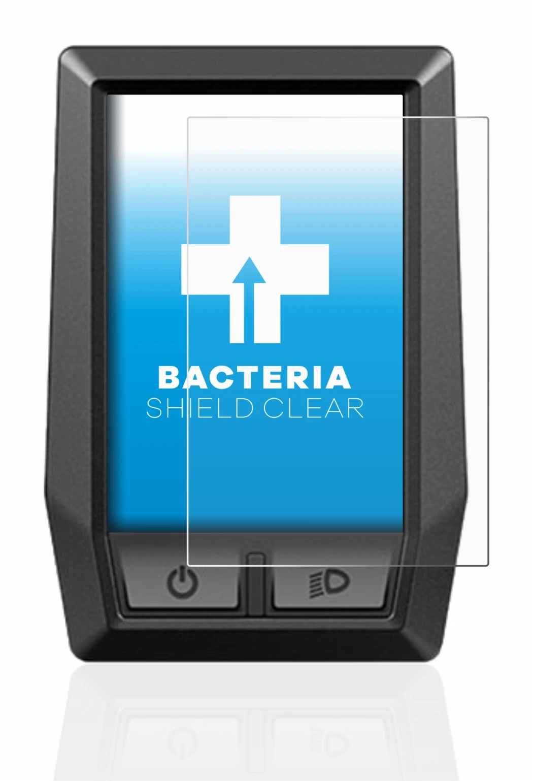 Imagen del dispositivo Bosch Kiox con una amplia variedad de protectores de pantalla.