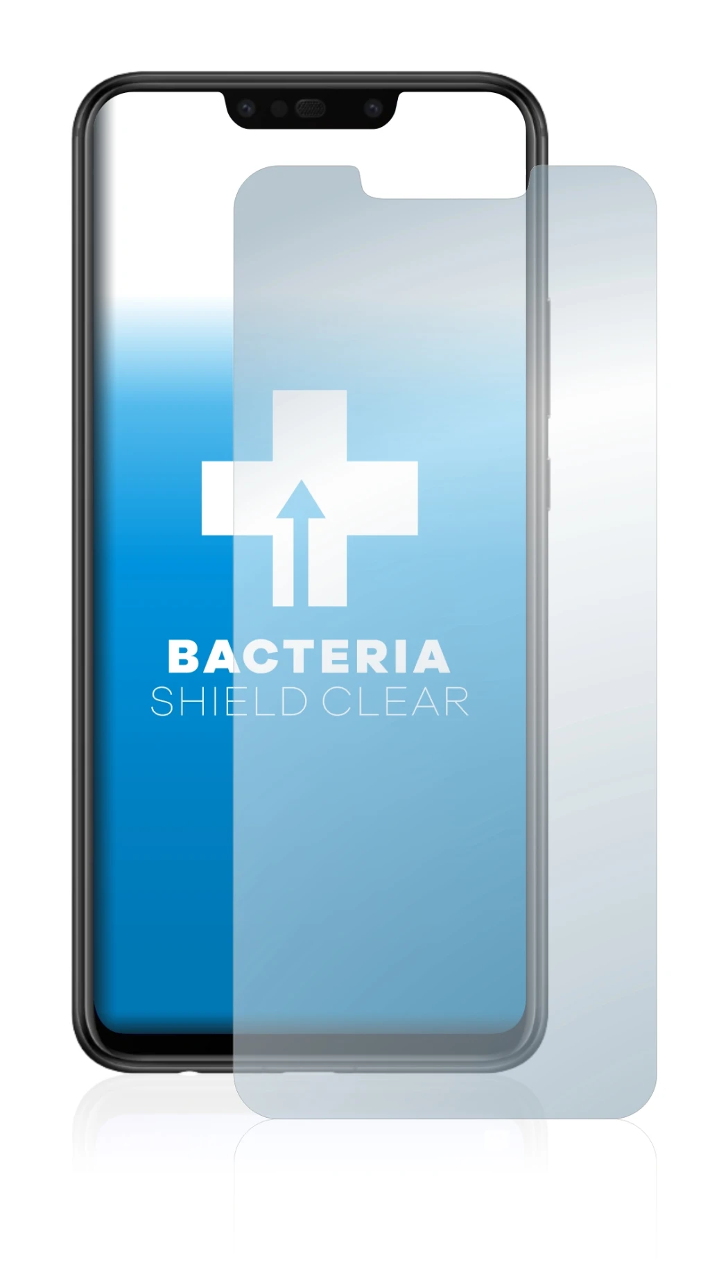 Imagen del dispositivo Huawei P smart Plus 2018 con una amplia variedad de protectores de pantalla.