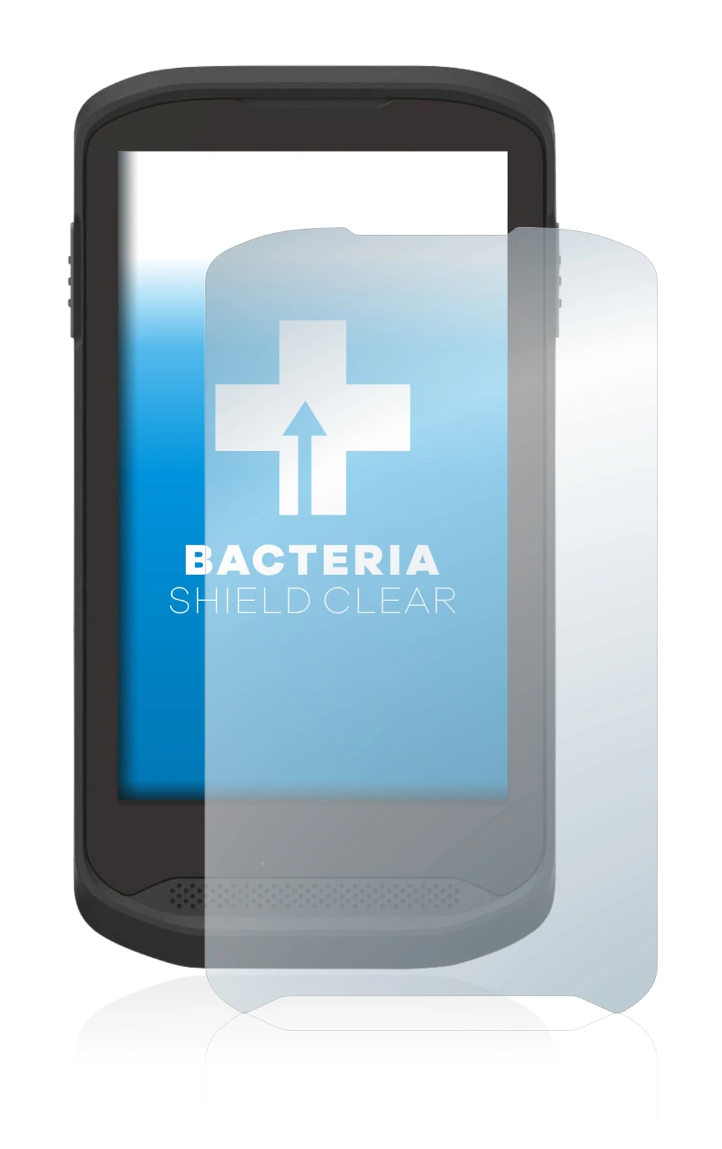 Imagen del dispositivo Zebra TC20 Touch con una amplia variedad de protectores de pantalla.