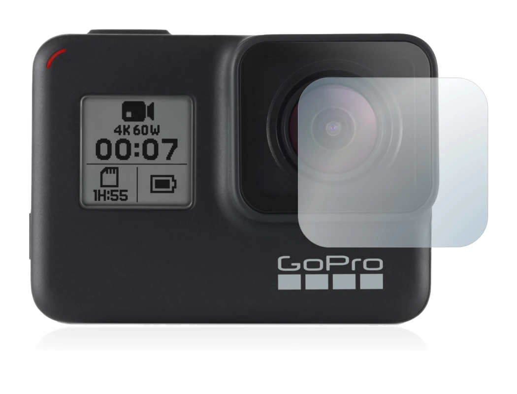 Imagen del dispositivo GoPro Hero 7 Black (Lente) con una amplia variedad de protectores de pantalla.