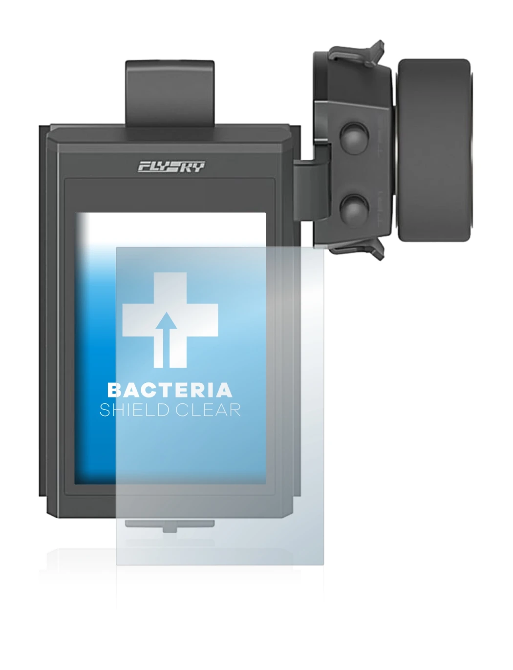 Imagen del dispositivo FlySky FS-NB4 con una amplia variedad de protectores de pantalla.