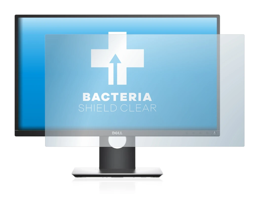 Imagen del dispositivo Dell P2419H con una amplia variedad de protectores de pantalla.