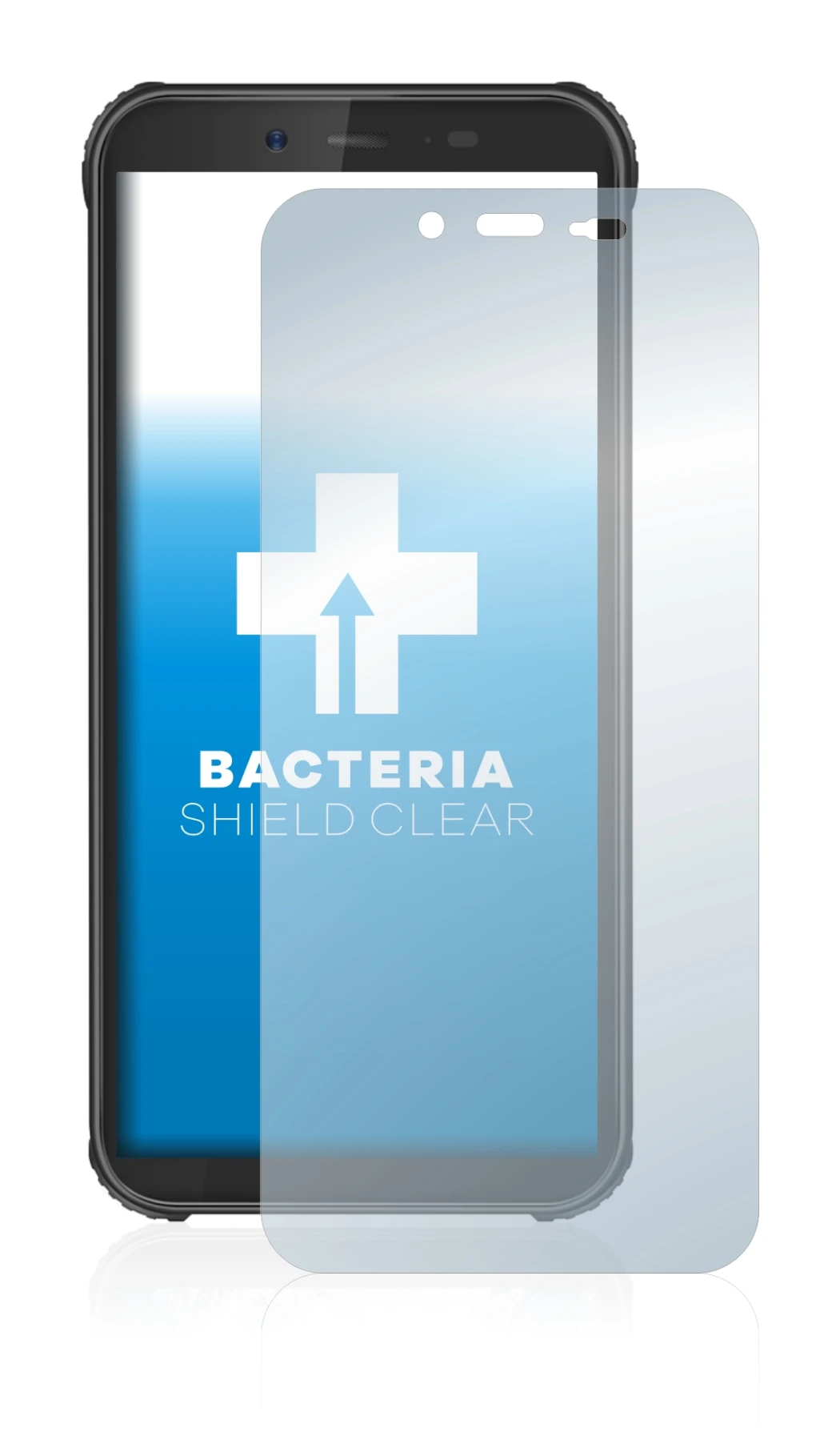 Imagen del dispositivo Blackview BV5500 con una amplia variedad de protectores de pantalla.