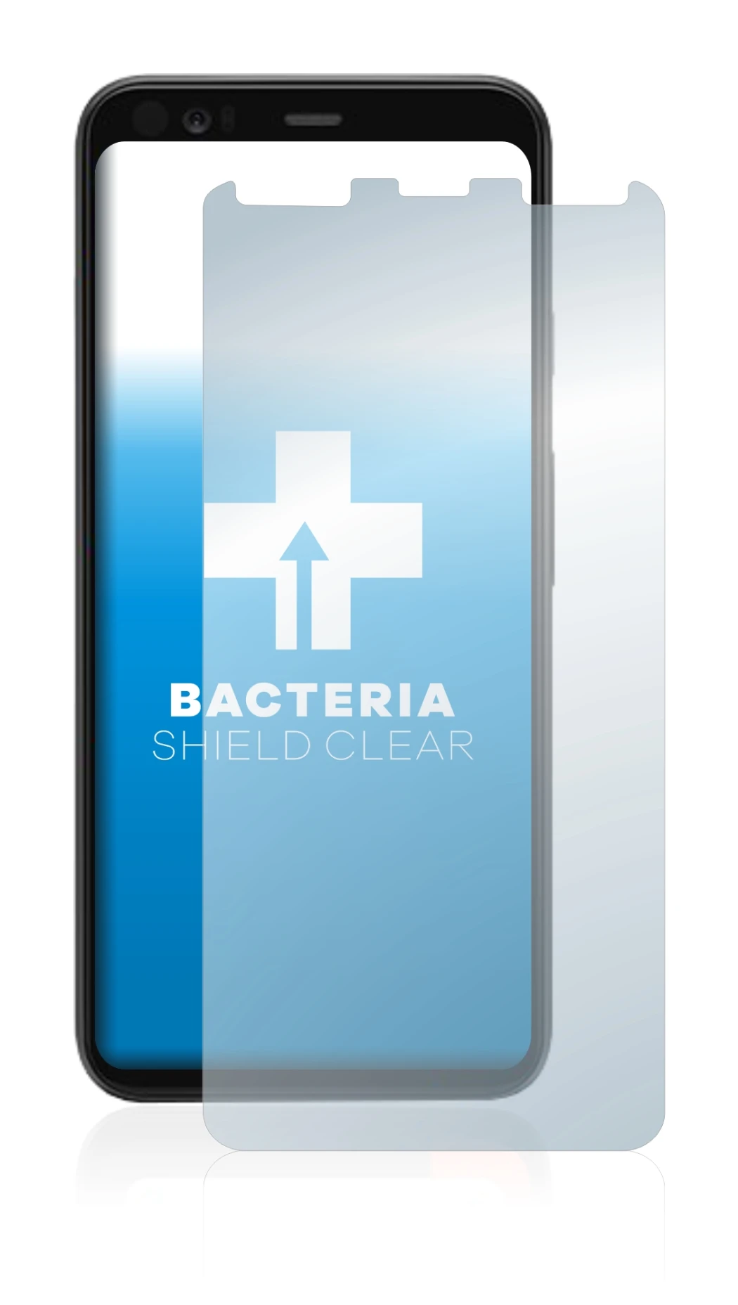 Imagen del dispositivo Google Pixel 4 con una amplia variedad de protectores de pantalla.