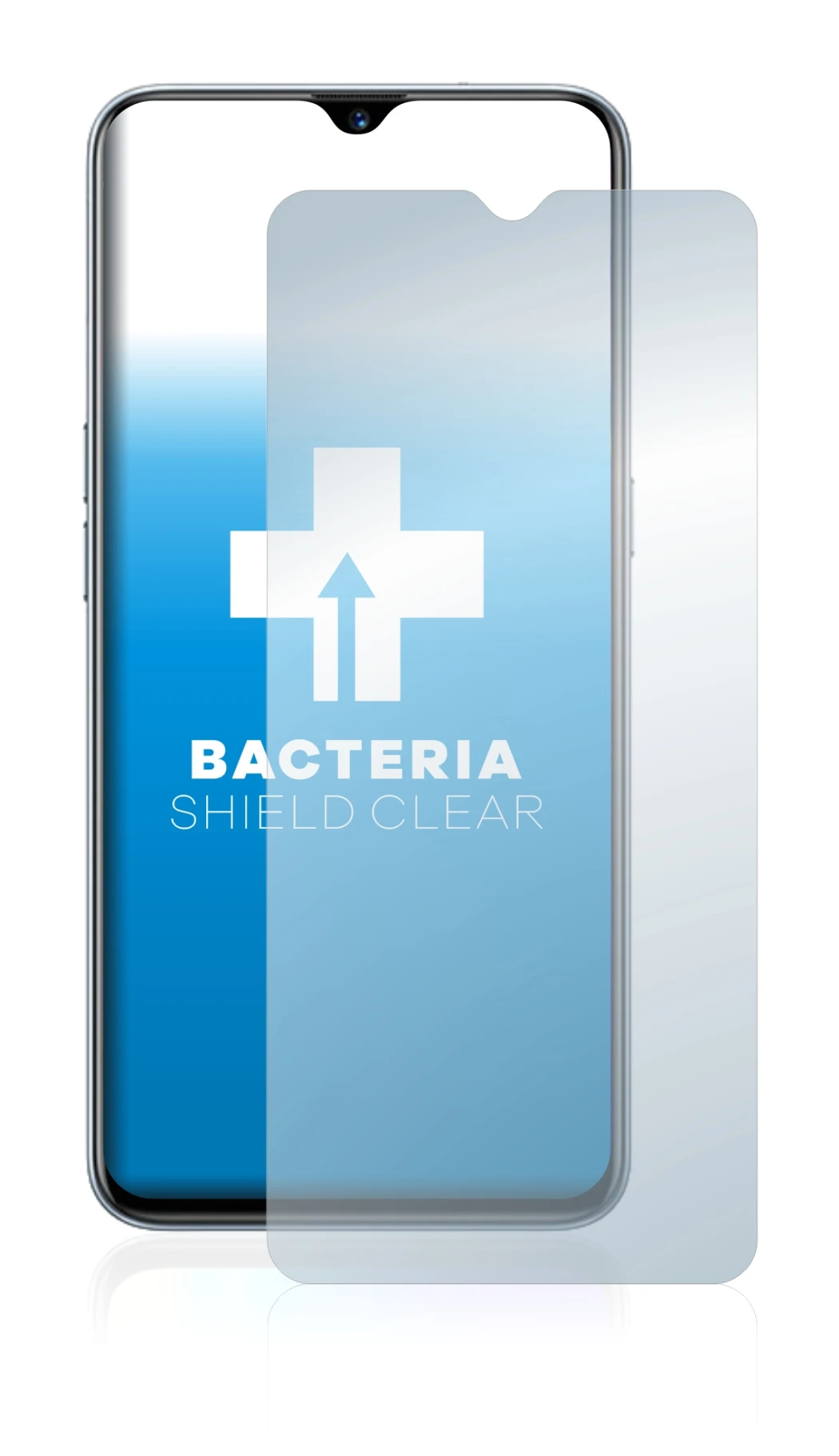 Imagen del dispositivo realme XT con una amplia variedad de protectores de pantalla.