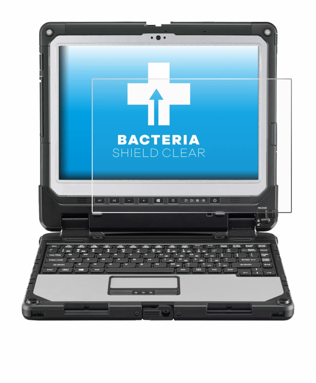 Imagen del dispositivo Panasonic Toughbook CF-33 con una amplia variedad de protectores de pantalla.