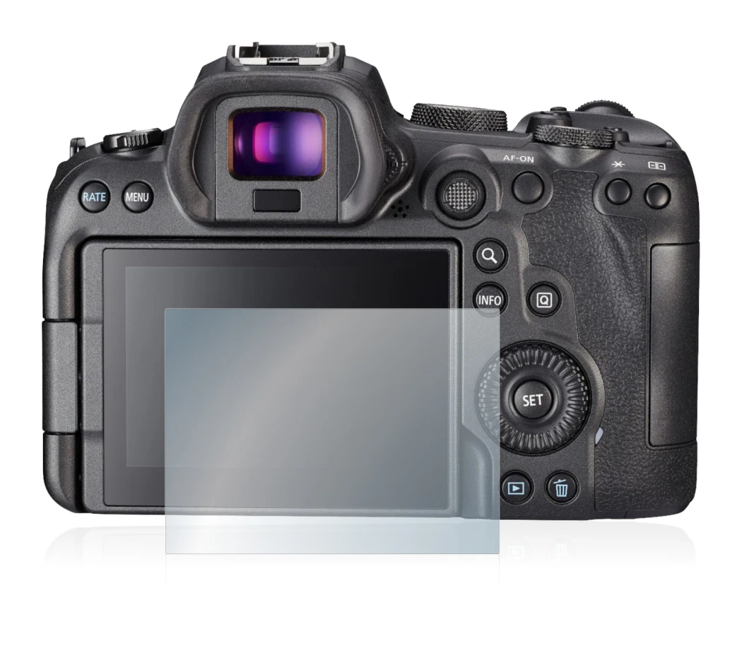 Imagen del dispositivo Sony A7S III con una amplia variedad de protectores de pantalla.