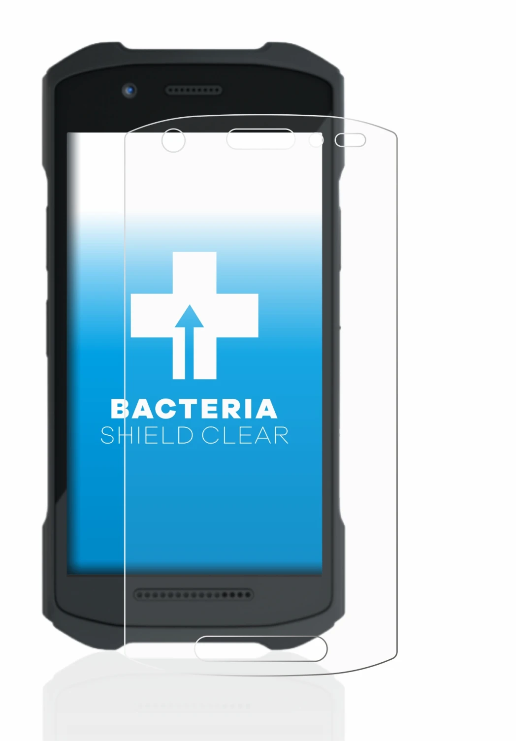 Imagen del dispositivo Zebra TC21 con una amplia variedad de protectores de pantalla.