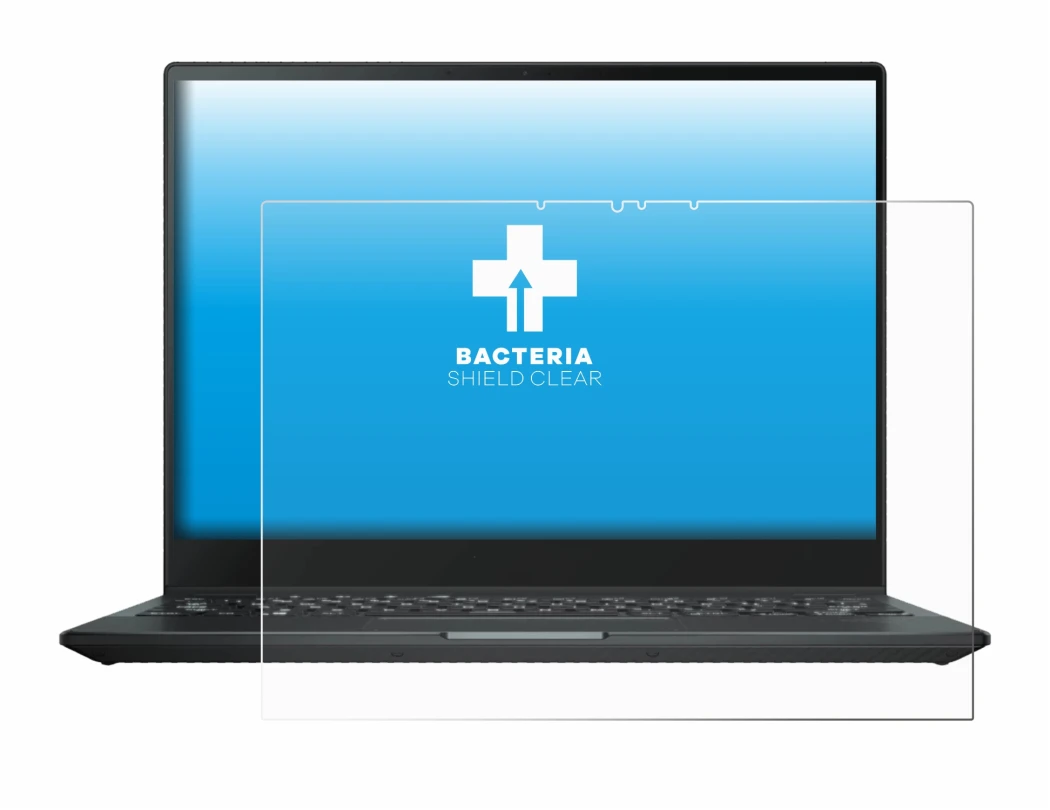 Imagen del dispositivo ASUS Rog Flow X13 2022 con una amplia variedad de protectores de pantalla.