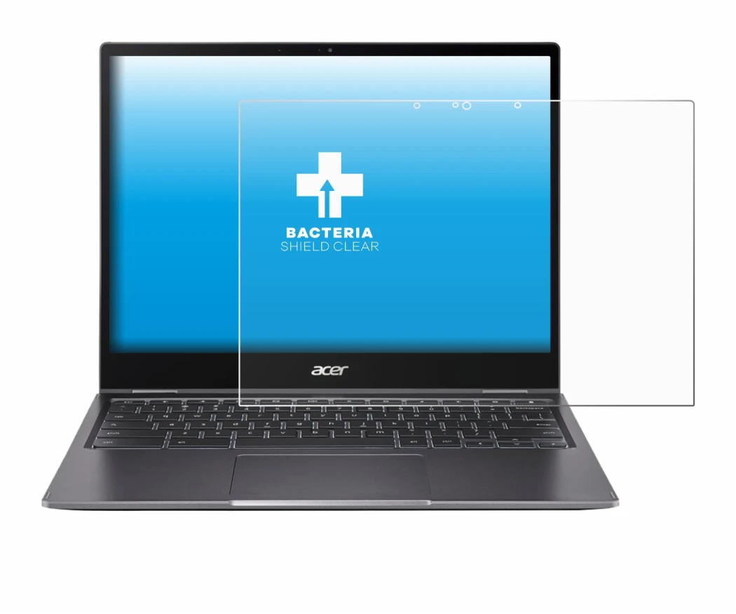 Imagen del dispositivo Acer Chromebook Spin 713 con una amplia variedad de protectores de pantalla.