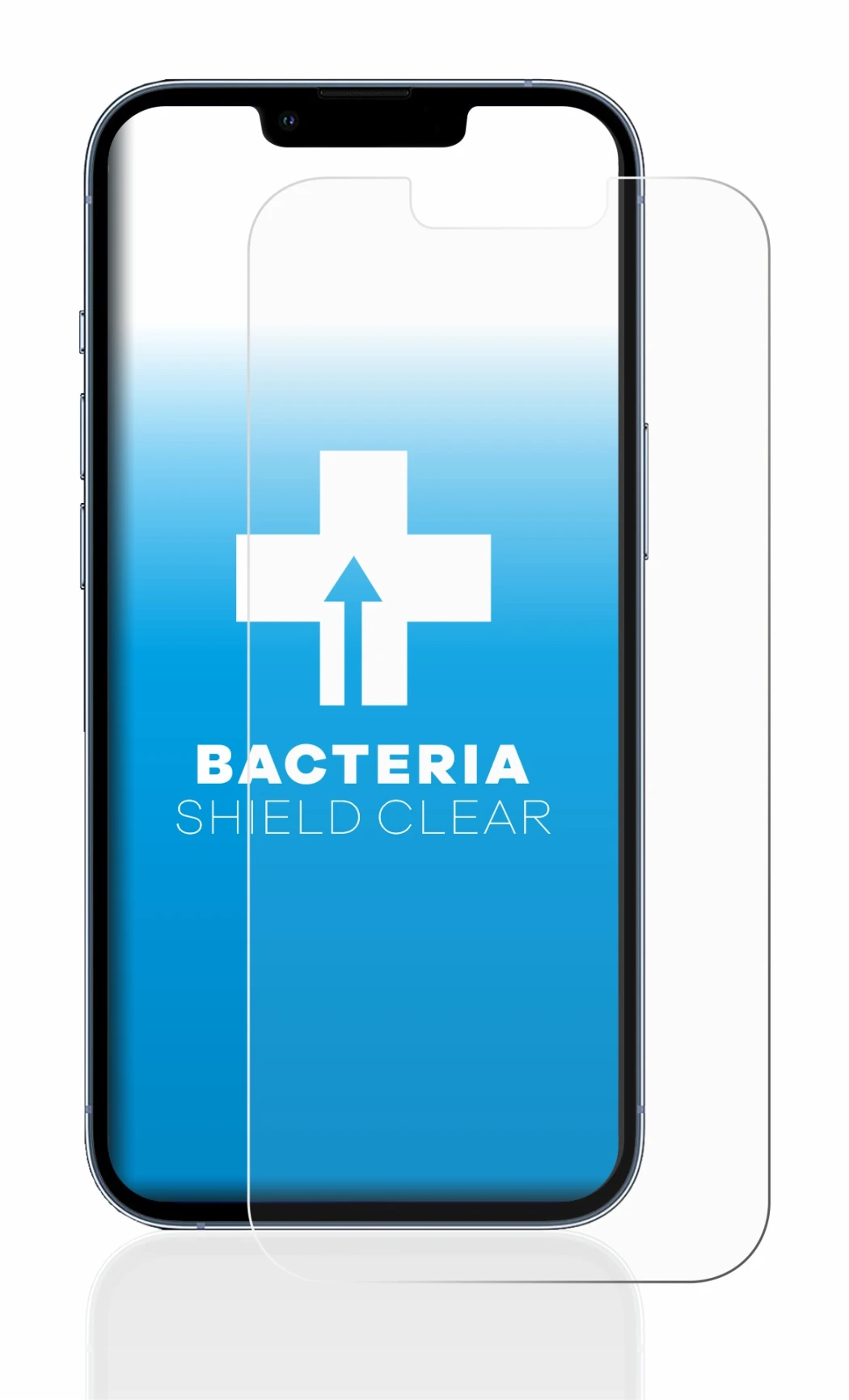 Imagen del dispositivo Apple iPhone 13 Pro con una amplia variedad de protectores de pantalla.