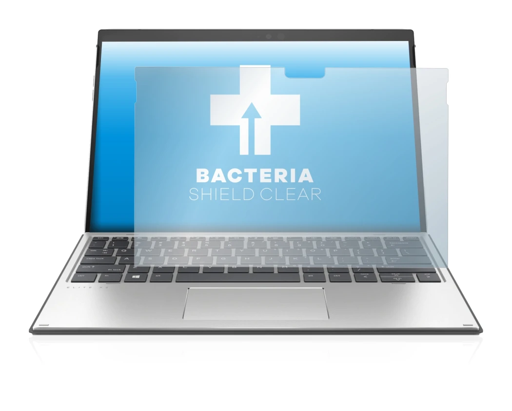 Imagen del dispositivo HP Elite x2 G8 con una amplia variedad de protectores de pantalla.