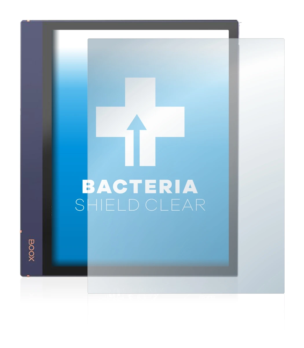 Imagen del dispositivo Boox Note Air 2 con una amplia variedad de protectores de pantalla.