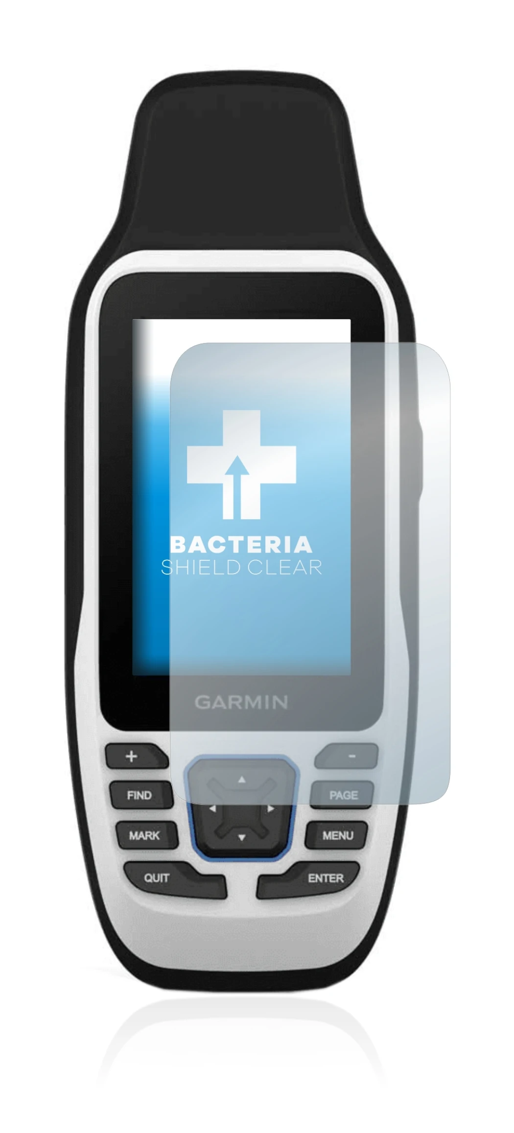 Imagen del dispositivo Garmin GPSMAP 79s con una amplia variedad de protectores de pantalla.