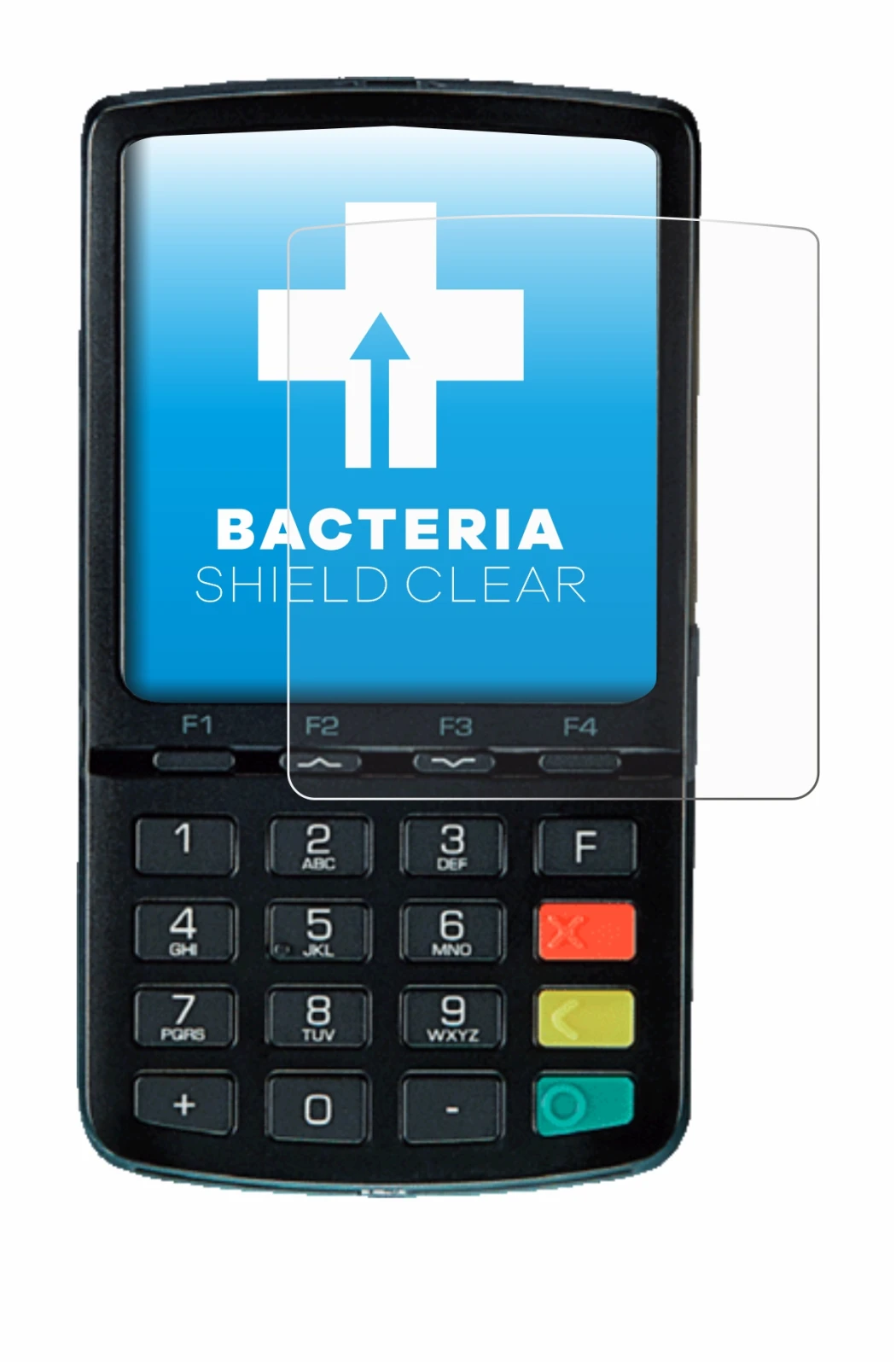 Imagen del dispositivo ingenico Link/2500 con una amplia variedad de protectores de pantalla.