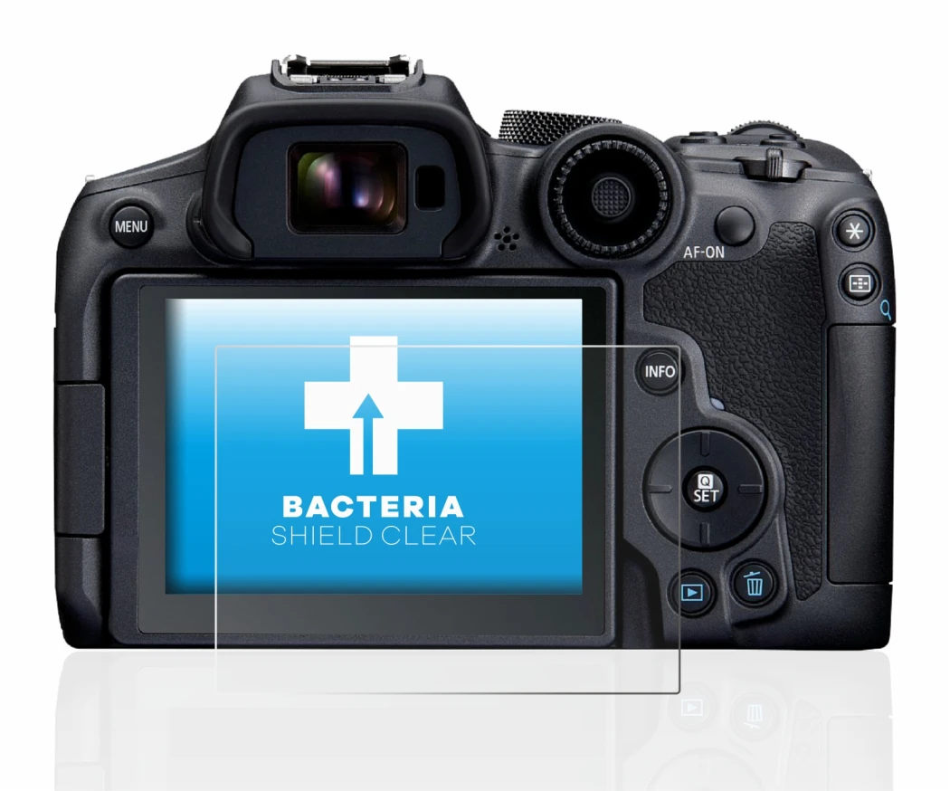 Imagen del dispositivo Canon EOS R7 con una amplia variedad de protectores de pantalla.