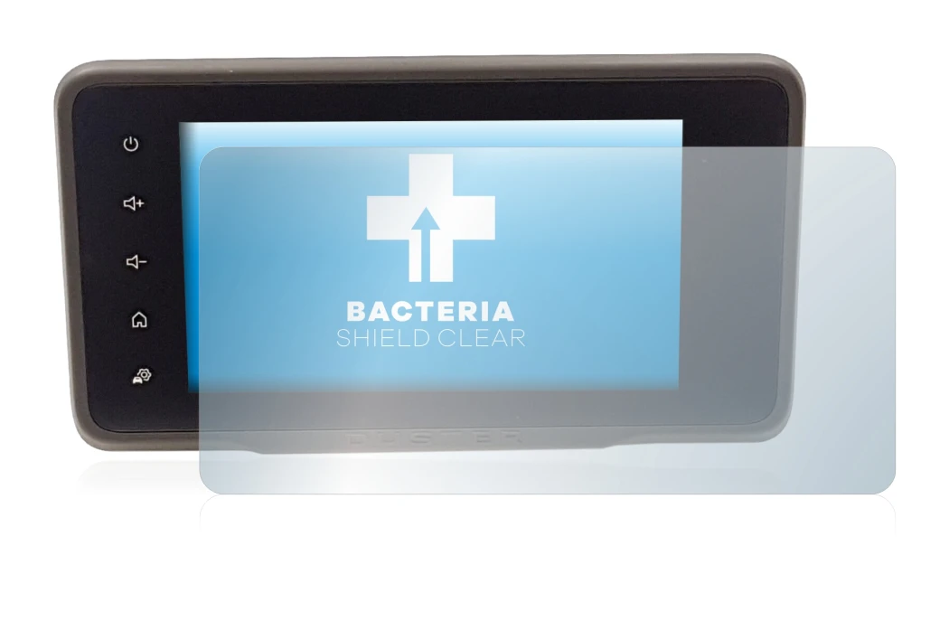 Imagen del dispositivo Dacia Duster 2 MediaDisplay con una amplia variedad de protectores de pantalla.