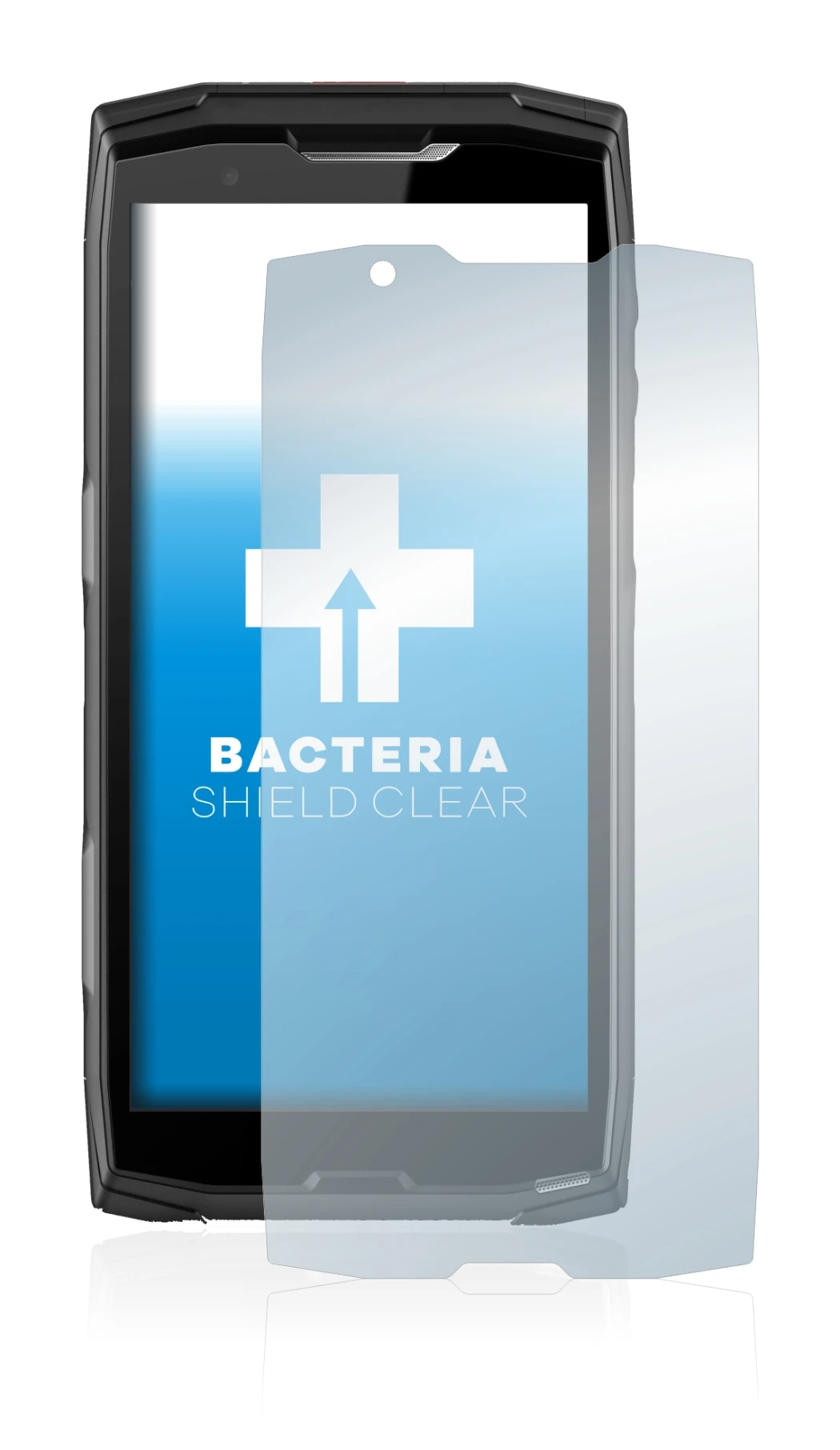 Imagen del dispositivo Crosscall Core-X5 con una amplia variedad de protectores de pantalla.