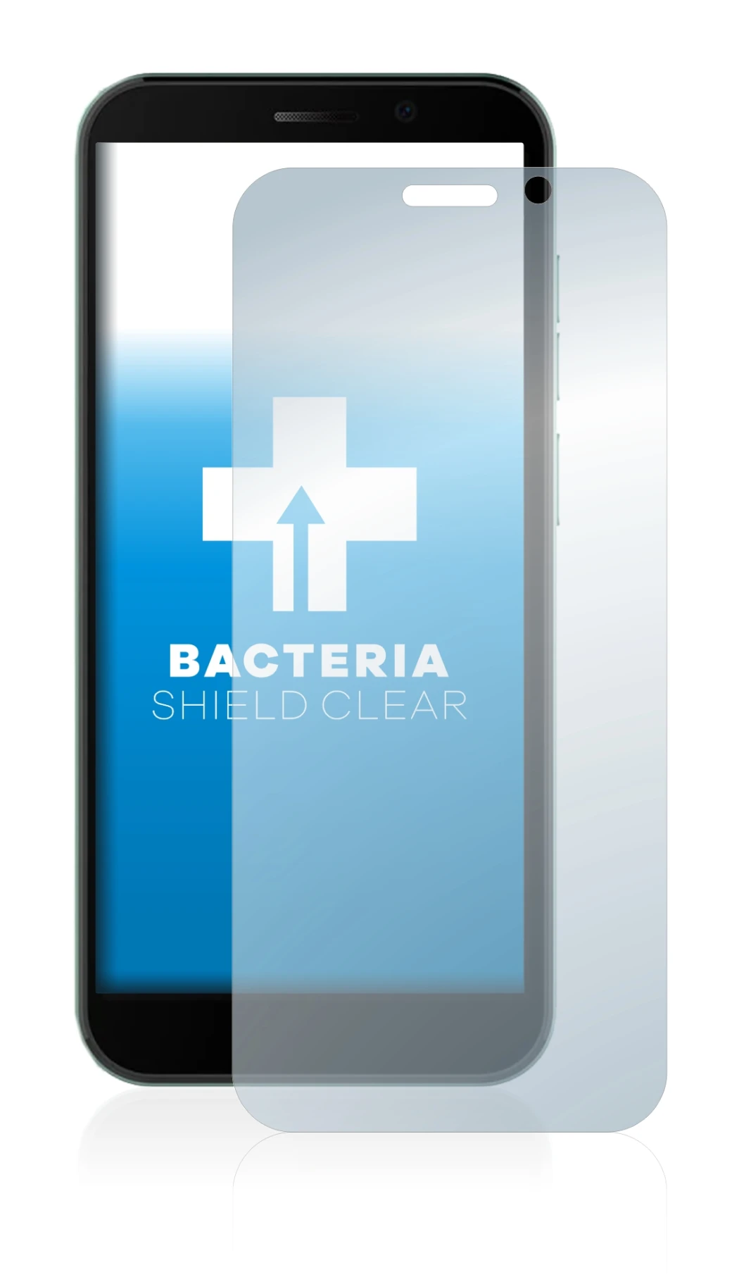 Imagen del dispositivo Doogee X97 Pro con una amplia variedad de protectores de pantalla.