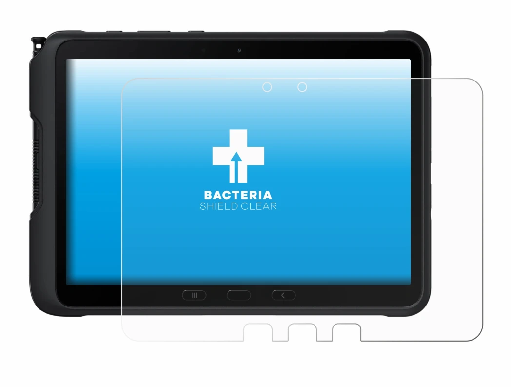 Imagen del dispositivo Samsung Galaxy Tab Active 4 Pro con una amplia variedad de protectores de pantalla.