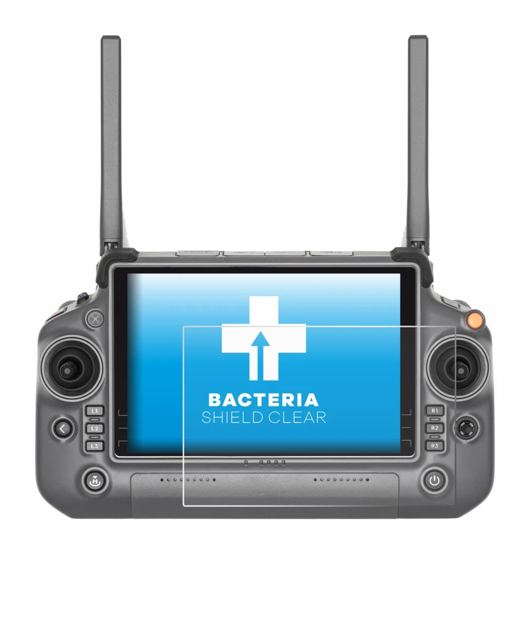 Imagen del dispositivo DJI RC Plus con una amplia variedad de protectores de pantalla.